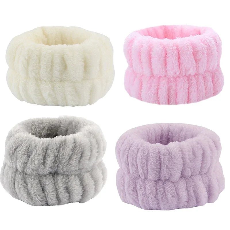 1/2/3PCS Face Wash Wristbands Headband Makeup Hair Care Headband Wash Headband for Washing Your Face Hair Bands for Women FD01 - lily supply