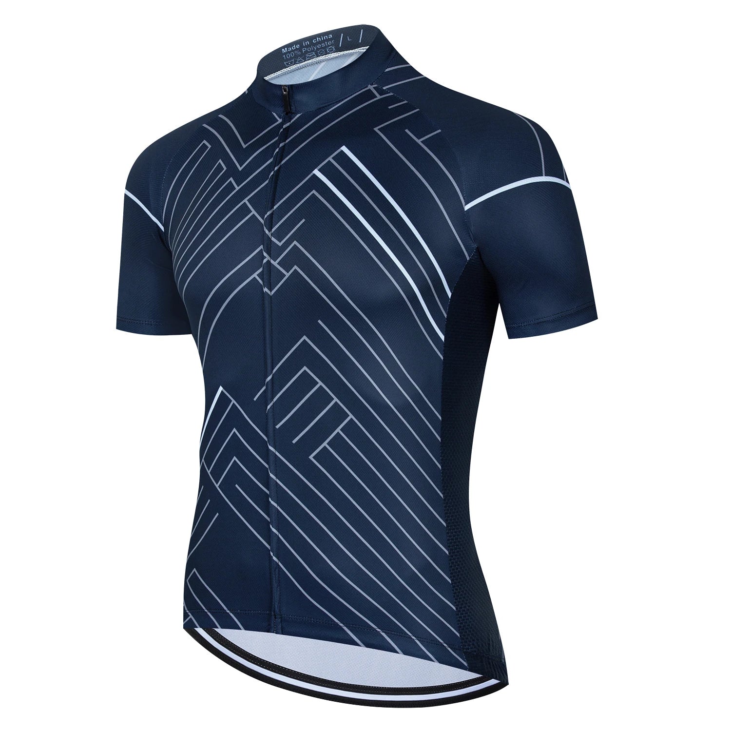 2025 Men Cycling Jersey Classic Black Cycling Racing Tops Short Sleeve Cyclist Clothes Shirt Maillot Summer Bicycle Bike Wear - lily supply