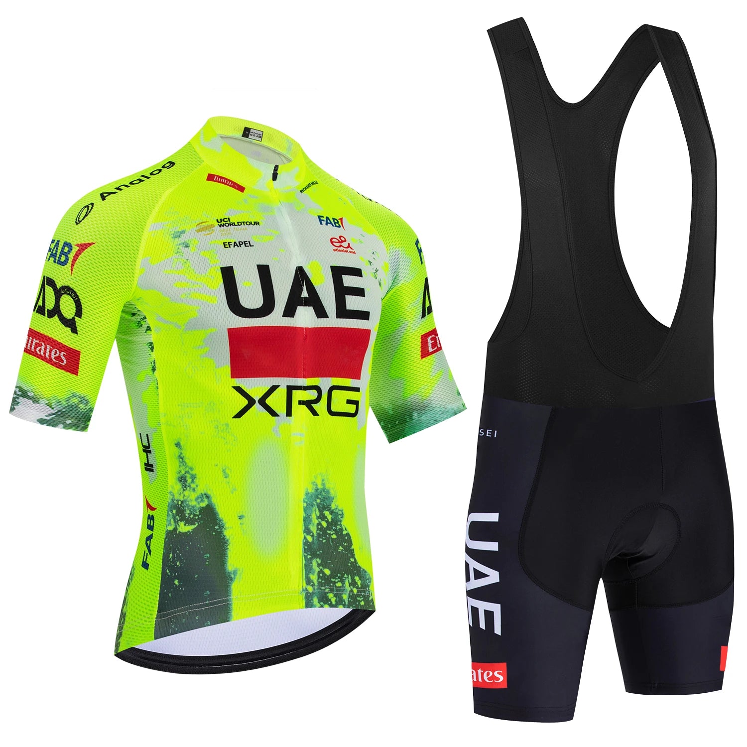 2026 New MEXICO Cycling Jersey UAE Team Bike Jersey Shorts Men Women Quick dry Ropa Ciclismo Pro Bicycle TShirt Clothing - lily supply