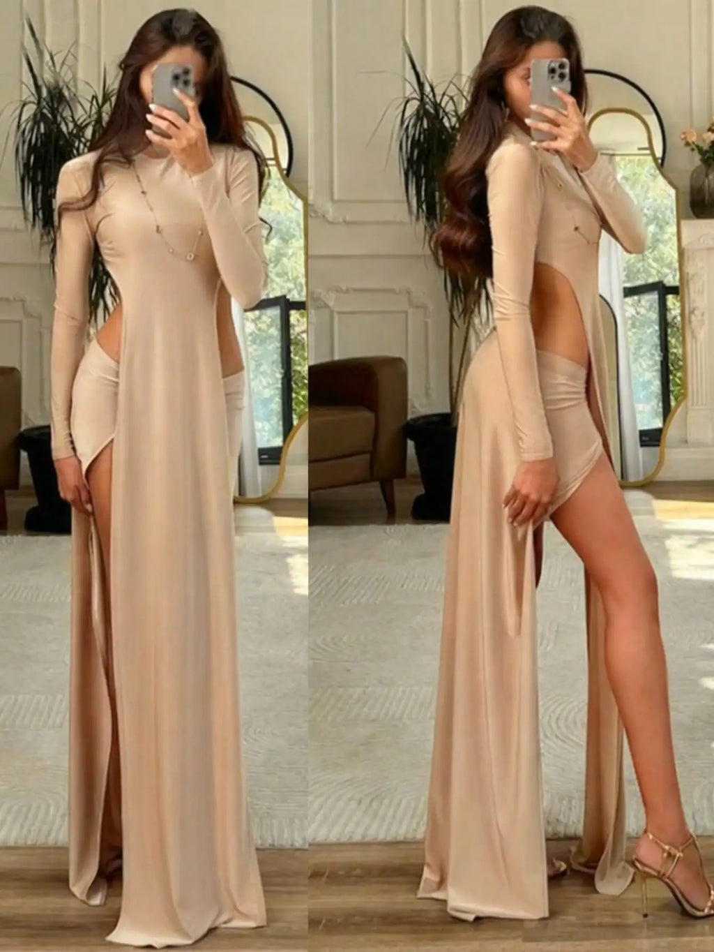 Statement Top & Skirt Two-Piece Set