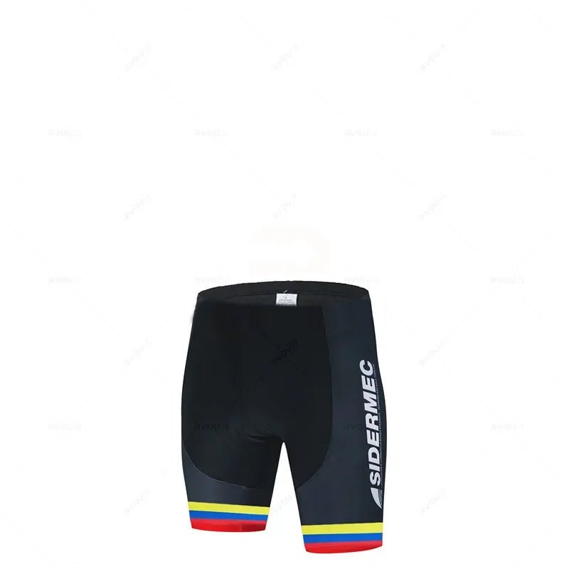 Men's Cycling Jersey & 19D Bib Set – Short Maillot Culotte Road Kit - lily supply
