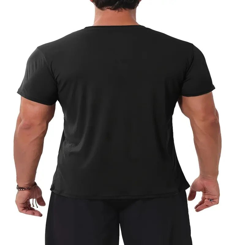 Quick - Dry Sport T-Shirt – Short Sleeve Gym & Fitness Jersey - lily supply