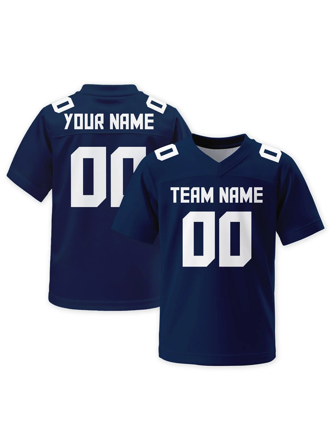 Custom American Football Jersey – Personalised Team Name & Number - lily supply