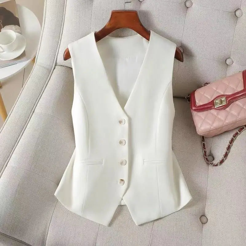 Women's Formal Business Vest Waistcoat