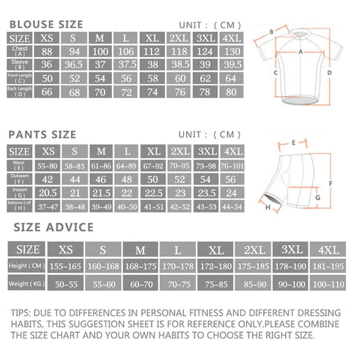 2025 RCN Team Cycling Jersey Set Summer Breathable Road Bicycle Suit Riding Uniform Bike MTB Clothing New Sports Cycling Kits - lily supply