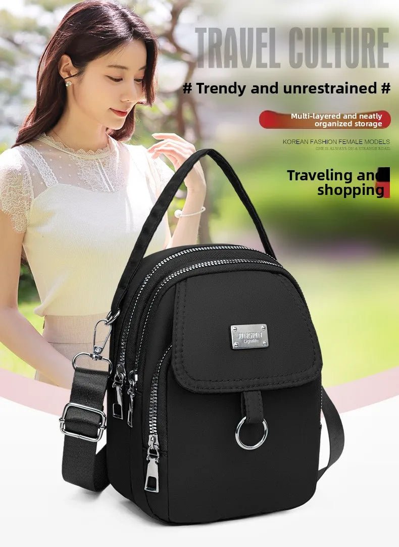 Women's Lightweight Phone Crossbody Tote Bag - Multi - Pocket Daily Outing Bag - lily supply