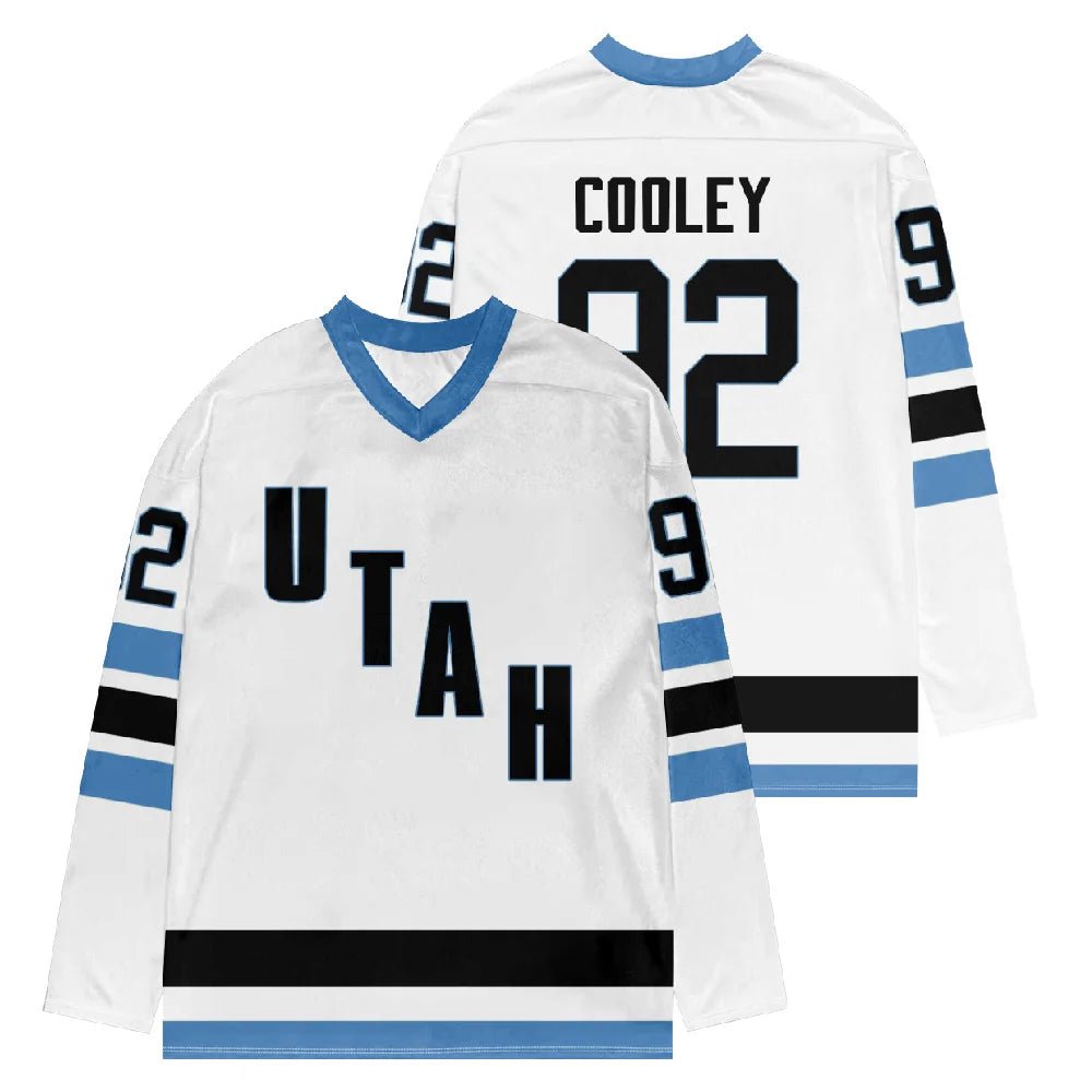 Utah Mammoth Hockey Jersey – V-Neck Long Sleeve Fan Shirt - Apparel & Accessories - lily supply