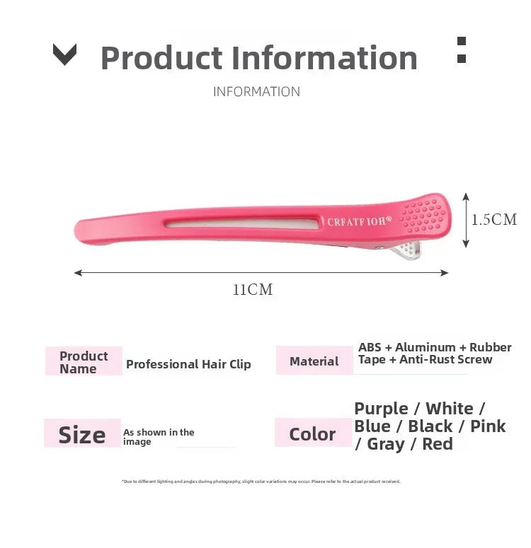 Professional Hair Salon Clip - Hairdressing Tool for Cutting & Perming - lily supply