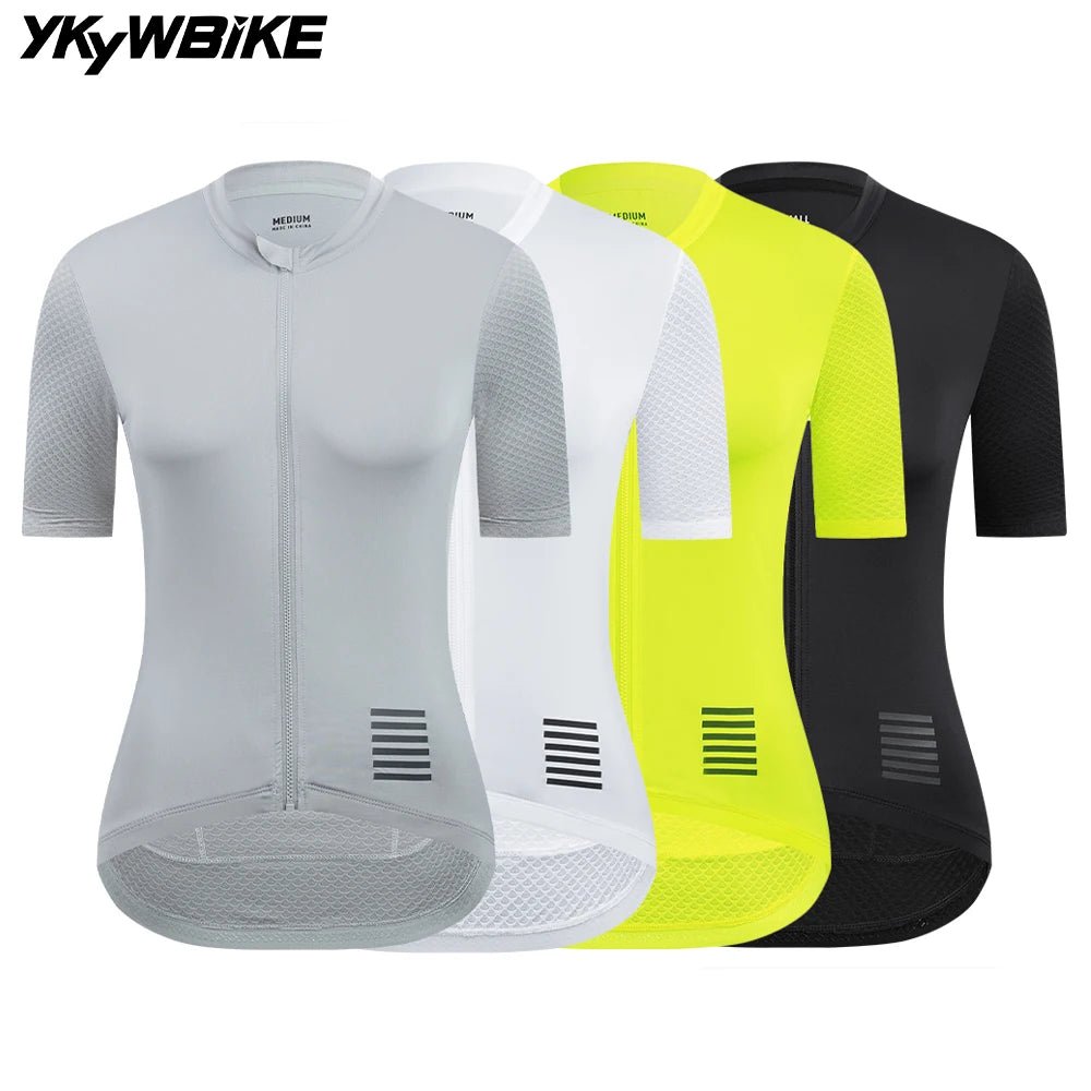 Women's Cycling Jersey | Short Sleeve Slim Fit Bike Shirt - Men's Clothing - lily supply