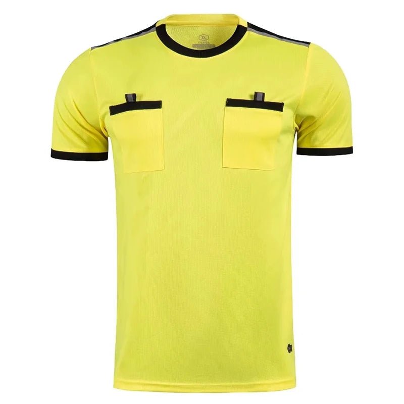 Football Referee Uniform – Short Sleeve Jersey with Pockets - lily supply