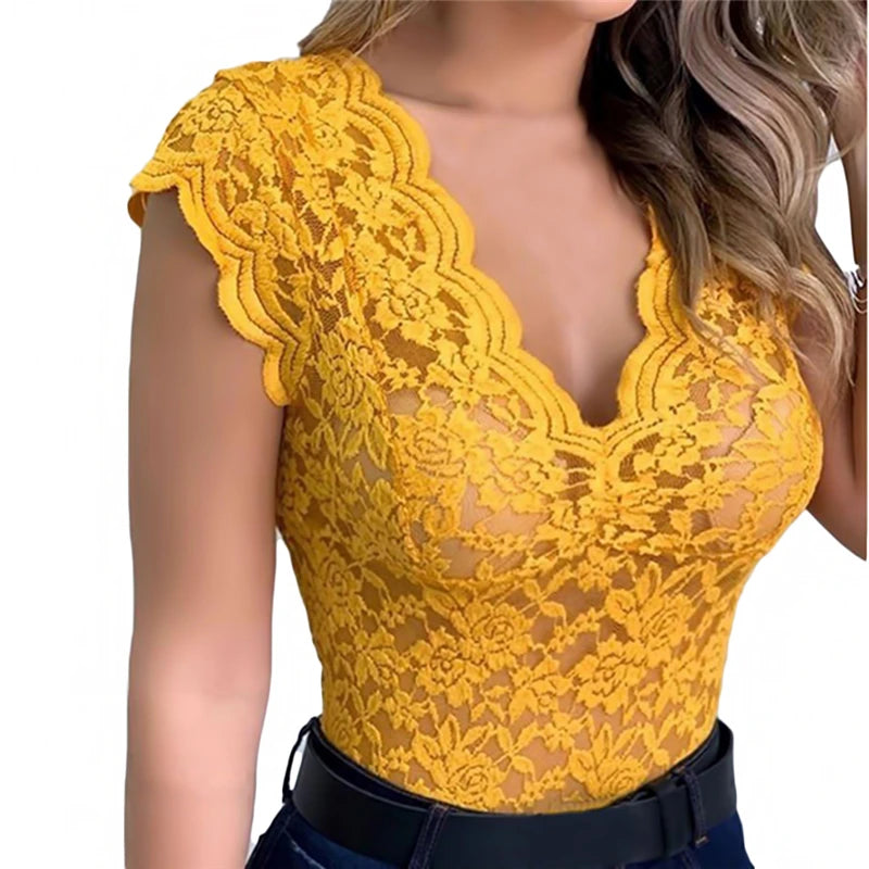 Women's Lace Crochet Hollow Cardigan Top