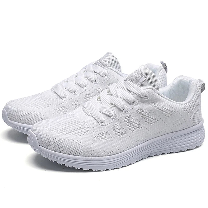 Women's Sports Shoes Sports Sneakers Shoes For Woman Lightweight Casual Sneaker White Shoes Trainers Women High Quality Tenis - lily supply