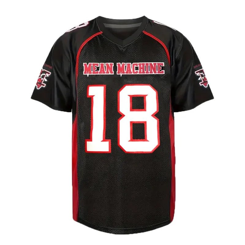 Mean Machine American Football Jersey – Embroidered Custom Training Shirt - lily supply