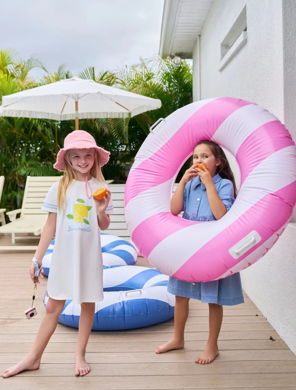AS SS26 Print Lemon collection T shirt boys girls t dress brother sister match look - lily supply