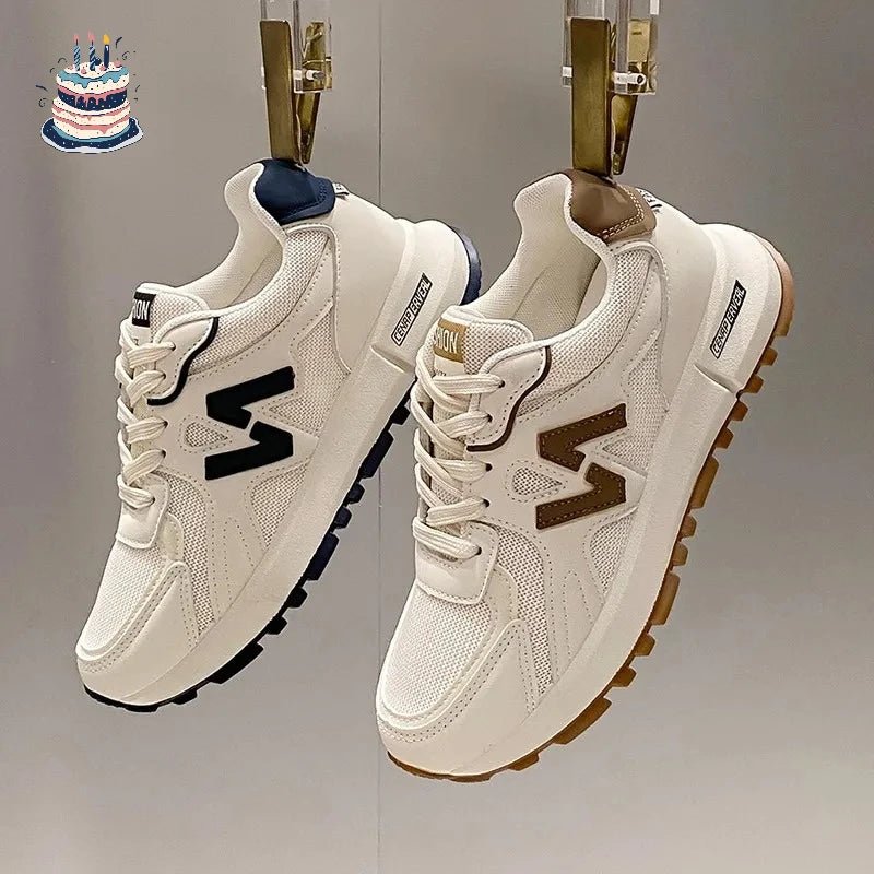 Sports Shoes for Women 2024 Spring New Super Hot Versatile Anti slip Casual Women's Shoes Soft Sole Running Little White Shoes - lily supply