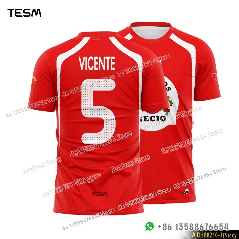 TESM Retro Sports Jersey – Men's & Women's Casual Top - Men's Clothing - lily supply
