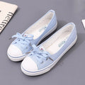 2023Sneakers Shoes for Women Zapatillas Mujer Solid Sapatilha Feminina Zapatilla Tenis Feminino Lace - up White Chaussures Plates - lily supply