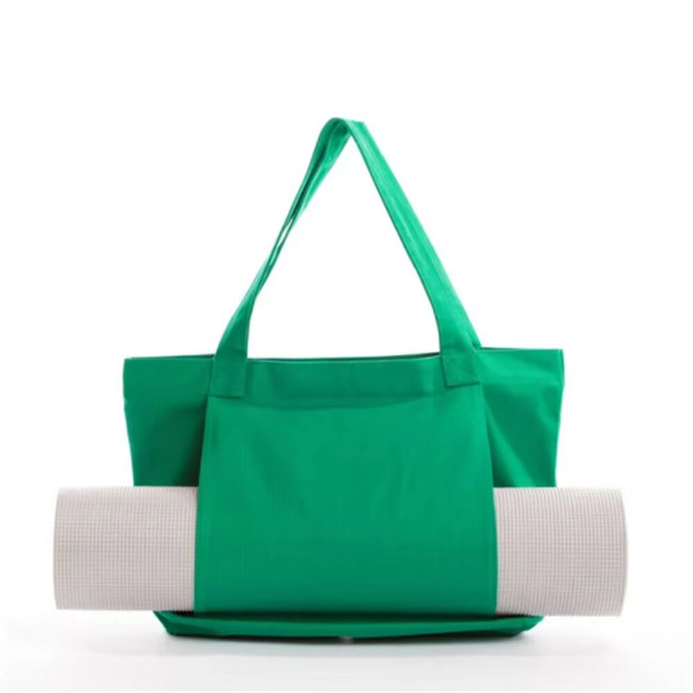Yoga Tote Bag for Women Shoulder Bags Drawstring for Office Workout Travel Carryall Pilates Gym and Beach