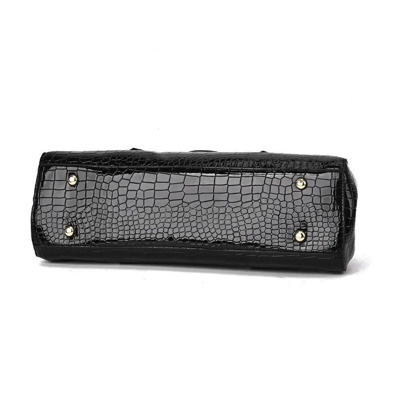 New Handbags Women's Bag Women Fashion Original Foreign Trade Exquisite Crocodile Handbag Large Capacity Shoulder Messenger Bag