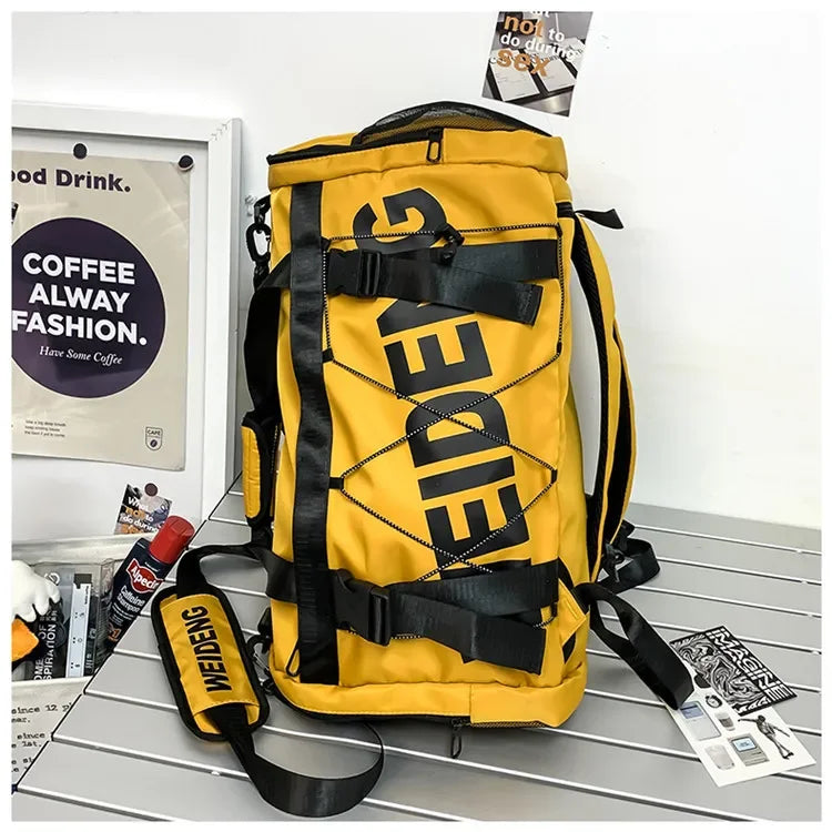 Large Travel Bag Duffle Backpack Women Gym Pack Men Tote Gym Bags Training Shoulder Sports Bag for Basketball