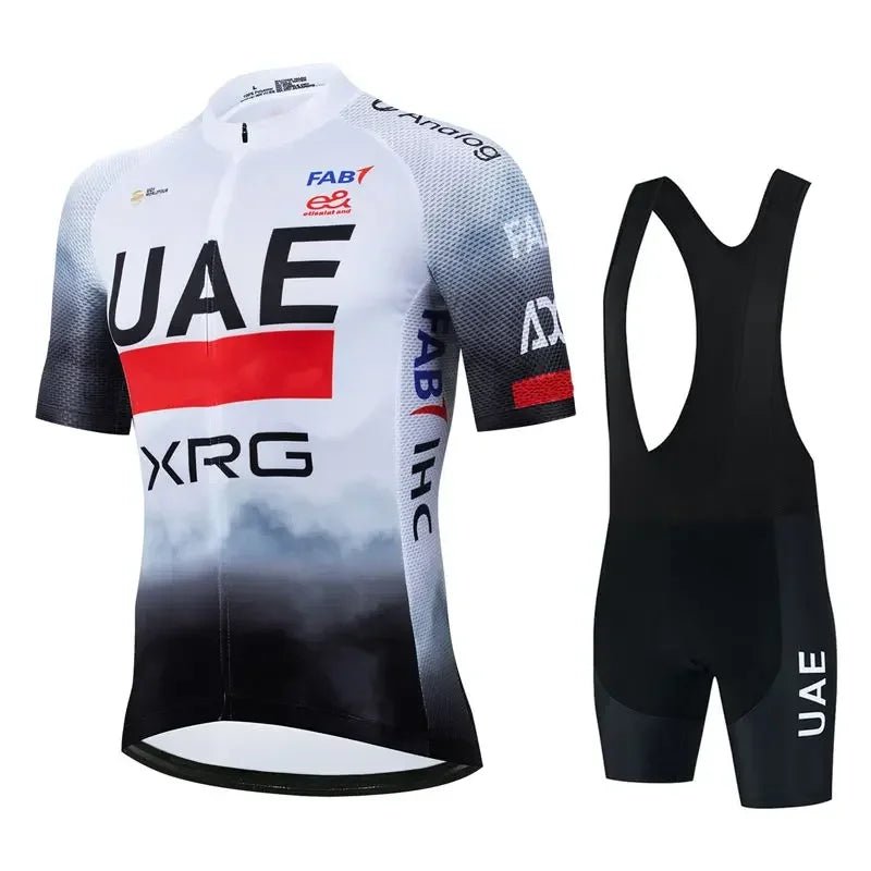 UAE Team Emirates 2026 Pro Cycling Jersey Set – Men's Summer Bike Kit - lily supply