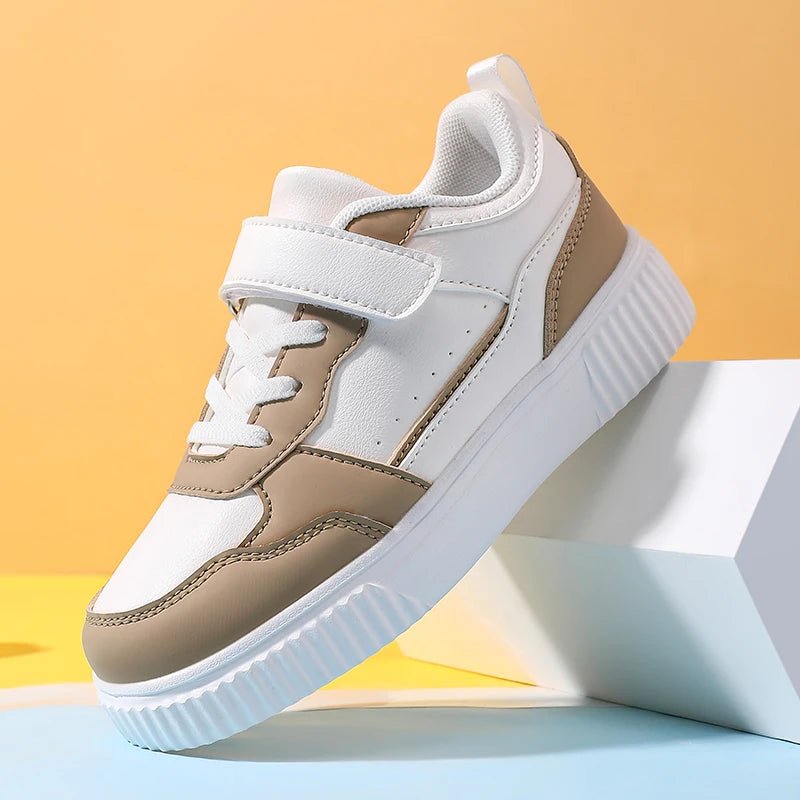 New Luxury Children Shoes Girls Sneaker White Pink Cute Daily Walking Kids Casual Sneaker Flat Sports Tennis Shoes for Girls - lily supply