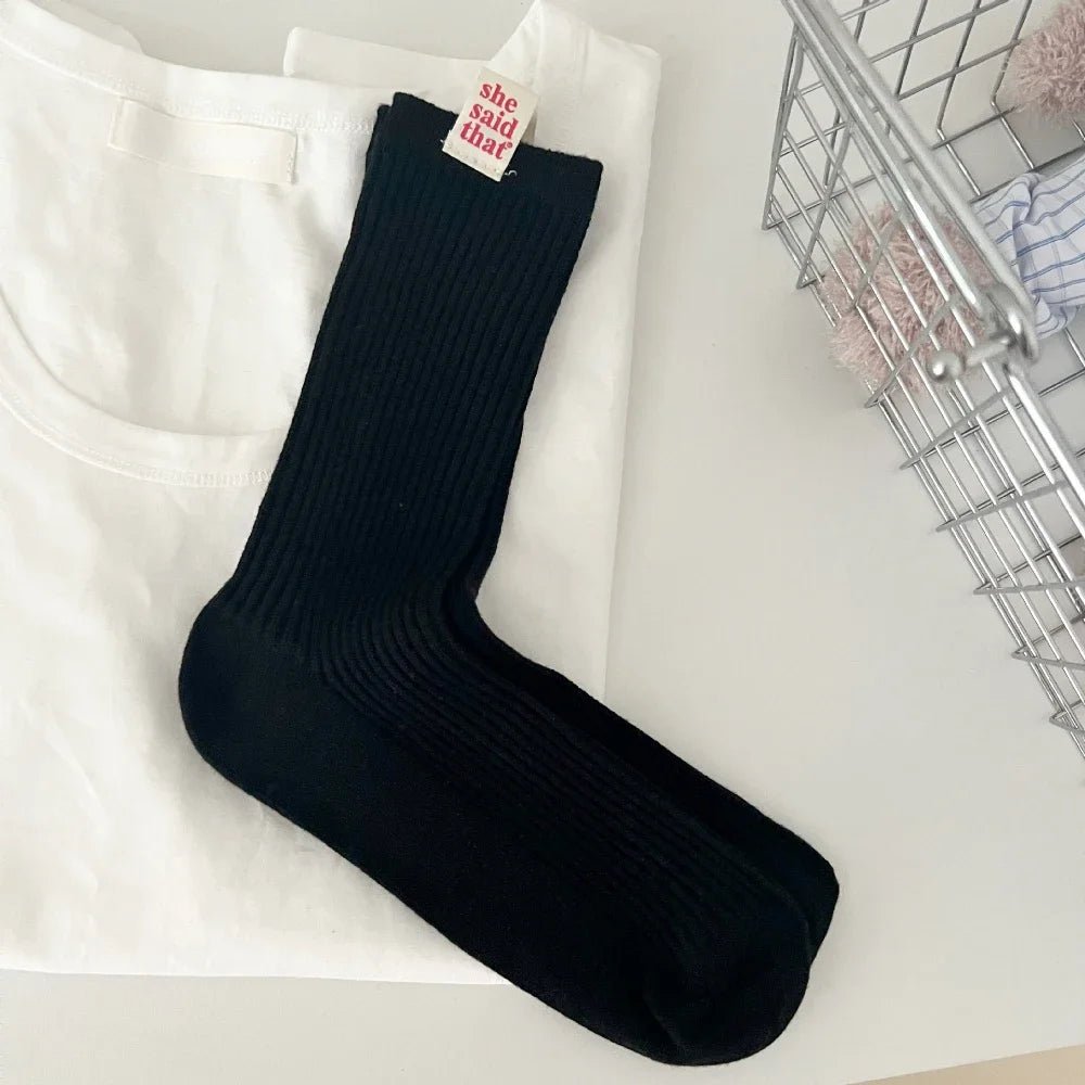 Women's Japanese Retro Cotton Pile Socks – Vintage Style Casual Socks - lily supply