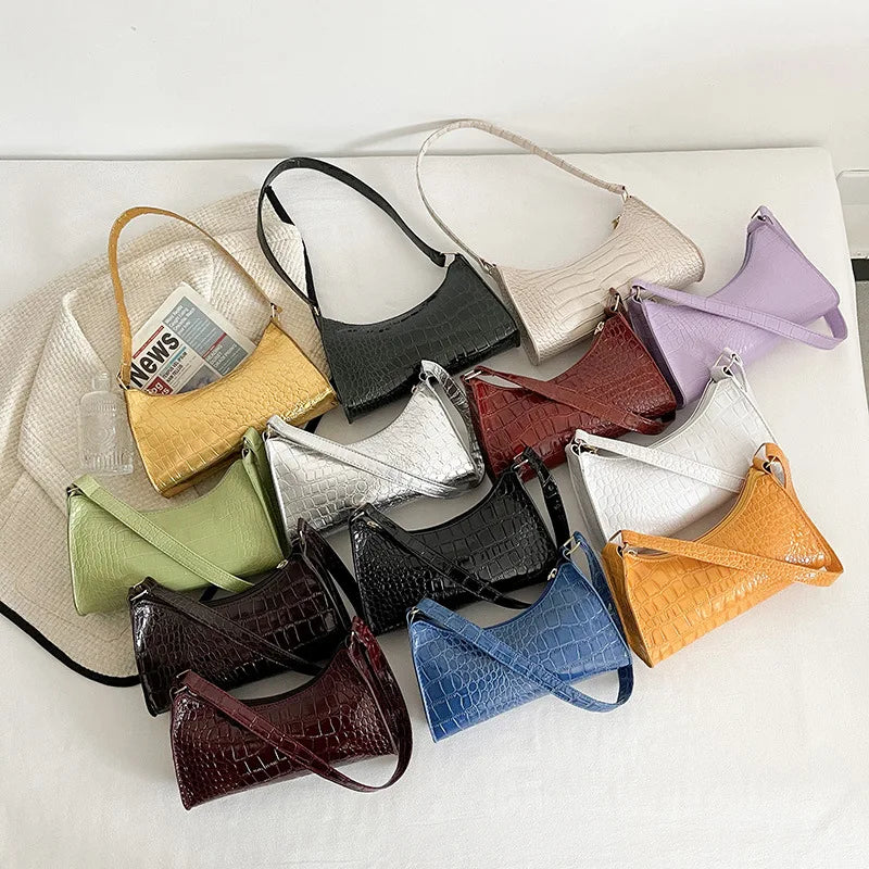 Women's Fashionable Underarm Small Shoulder Handbag