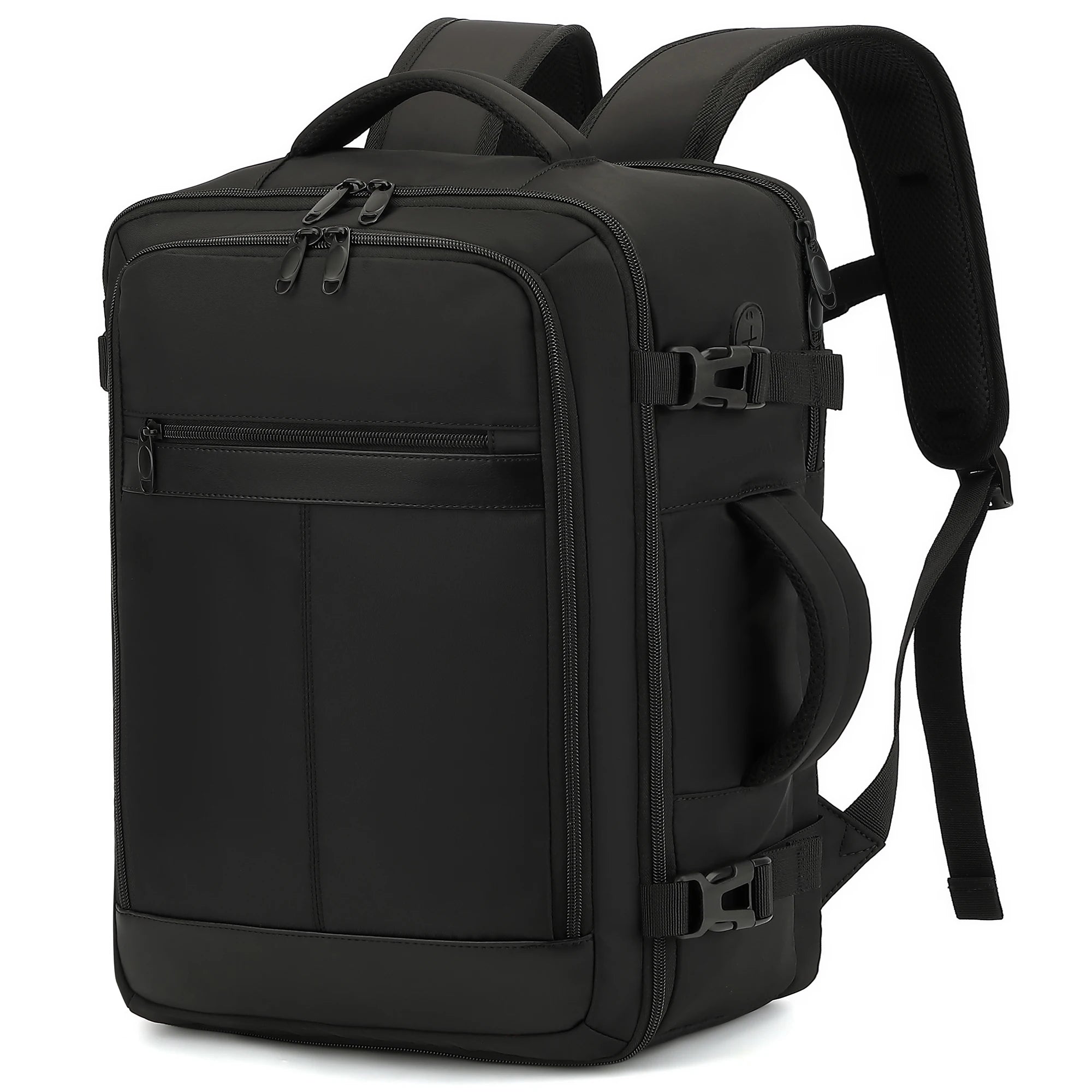 Travel Backpack for Women, 24L Carry On Backpack Flight Approved, Large Personal Item Bag Fits 16.5 inch Laptop, with 1 Packing