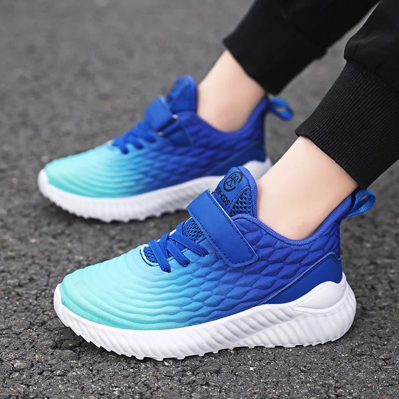 Kids Girls Shoes Casual Breathable Running Tennis Children Sneakers Girls Shoes Fashion Gradient Designer Sports Shoes Outdoors - lily supply