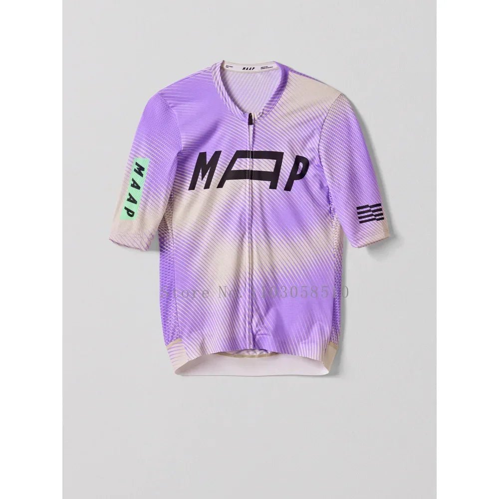 Cycling Jersey for Men short Sleeve Pro Team MTB Road Bike Clothing Breathable Bicycle Shirts 2025 Mountain Bicycle Clothing - lily supply