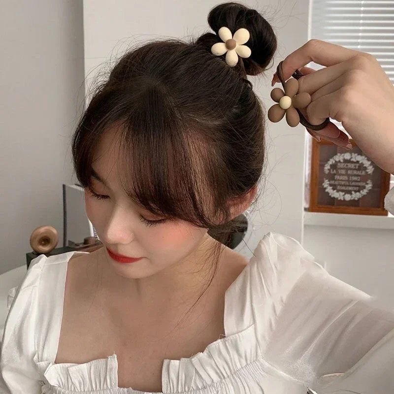 Trendy Minimalist Elastic Scrunchie - Elegant Durable Ponytail Holder - lily supply