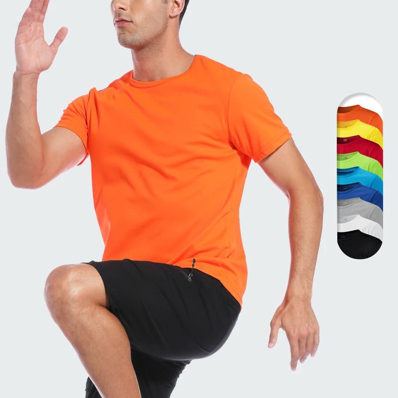 Quick - Dry Unisex Sport Jersey – Short Sleeve Training Shirt - lily supply