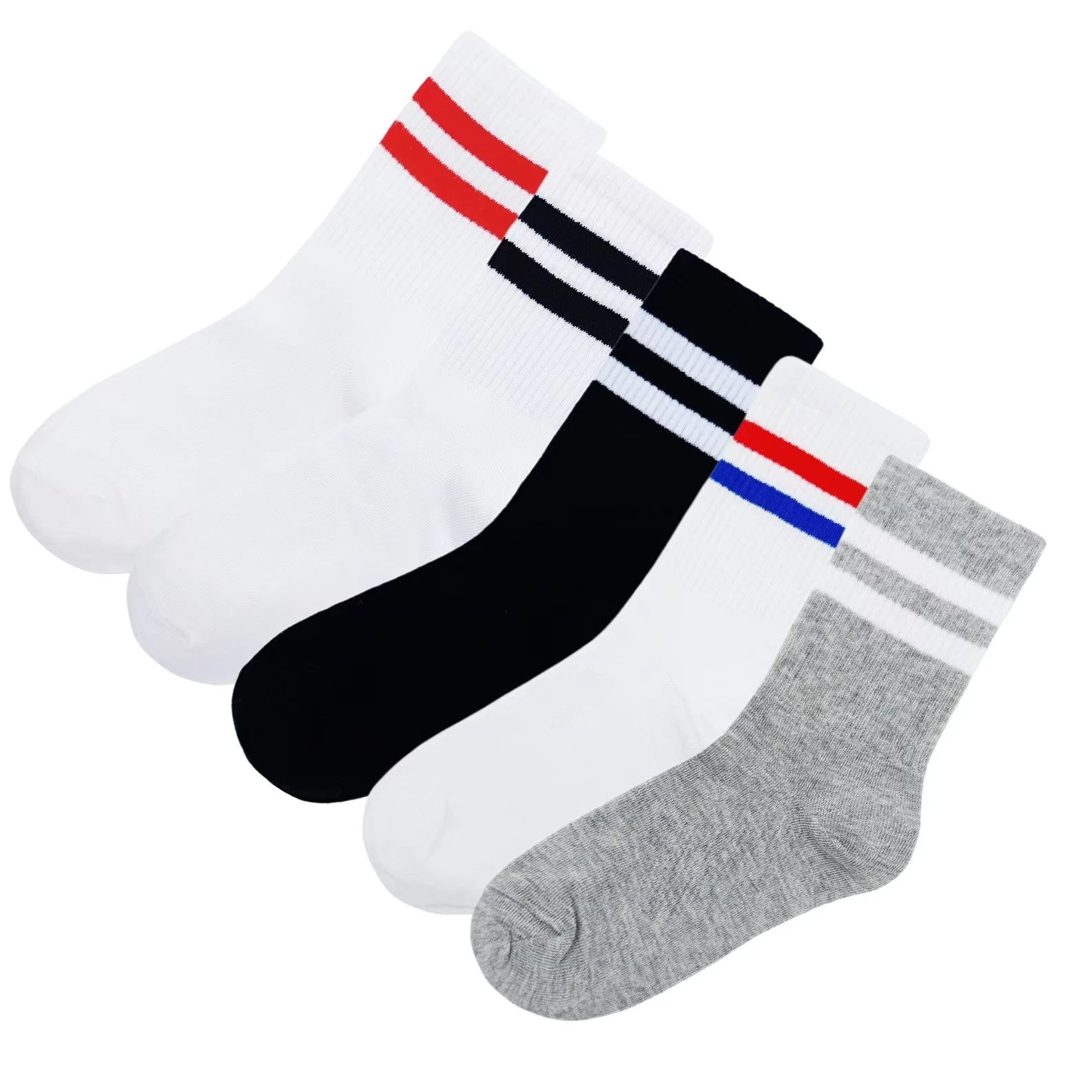 Unisex Sports Mid - Calf Socks - Same Style Summer Socks for Women and Men - lily supply