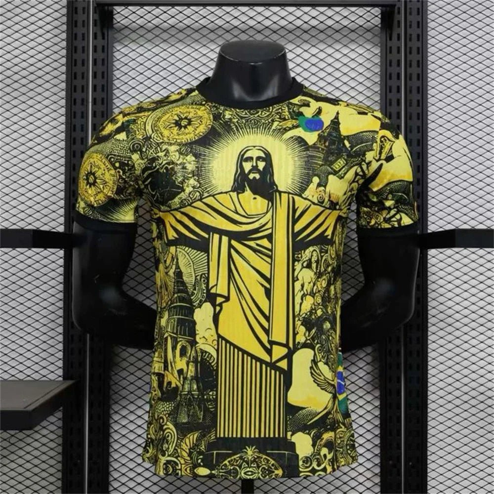 Brazil Special Edition Football Jersey – Quick - Dry Training Top - lily supply