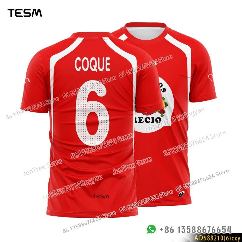 TESM Retro Sports Jersey – Men's & Women's Casual Top - Men's Clothing - lily supply