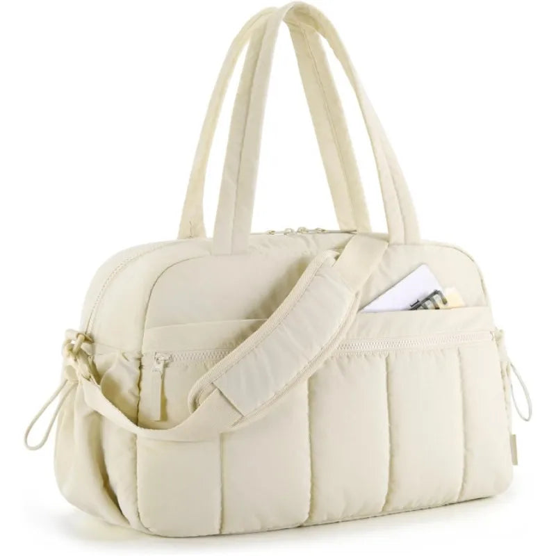 Women's Waterproof Travel Duffle Bag – Dry Wet Separation Gym Sport Handbag
