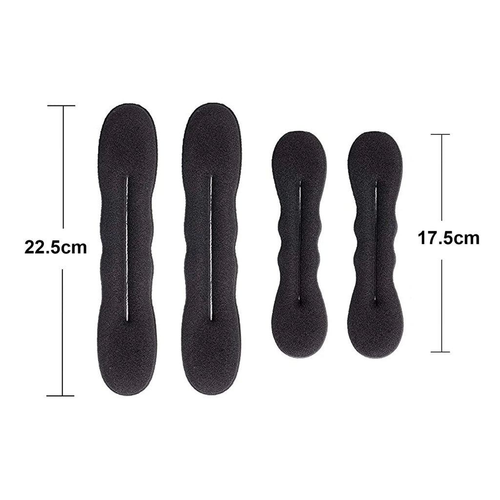 Sponge Loop Curly Hair Maker - Twist Donut Bun Curler Scrunchie - lily supply