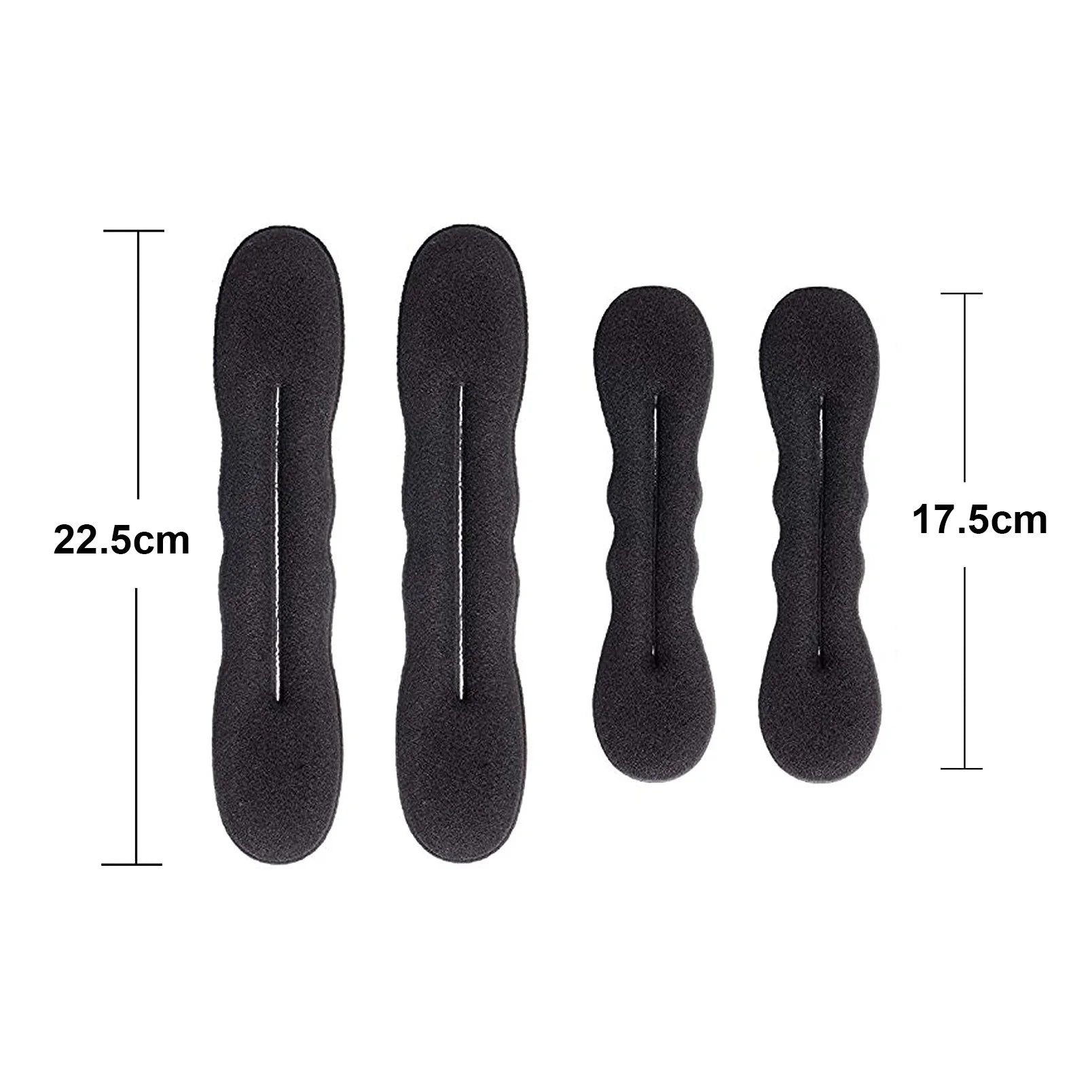 Sponge Loop Curly Hair Maker - Twist Donut Bun Curler Scrunchie - lily supply