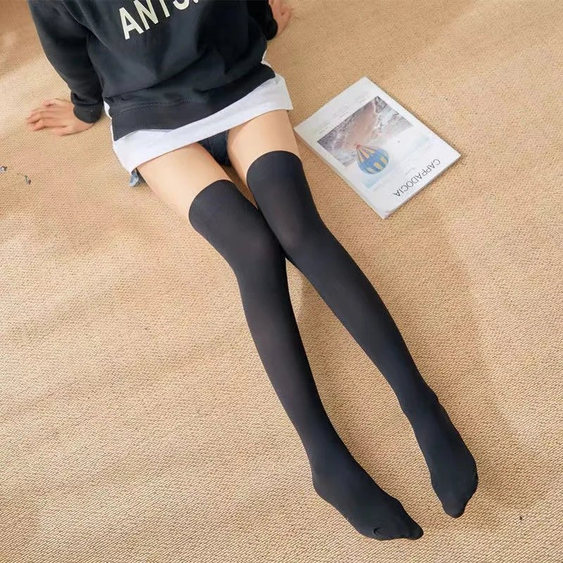 Women's Thigh High Over - Knee Cotton Long Socks – Classic Long Socks - lily supply