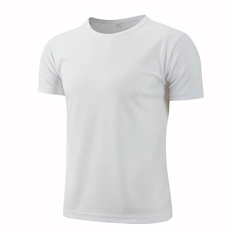 Quick - Dry Sport T-Shirt – Short Sleeve Gym & Fitness Jersey - lily supply