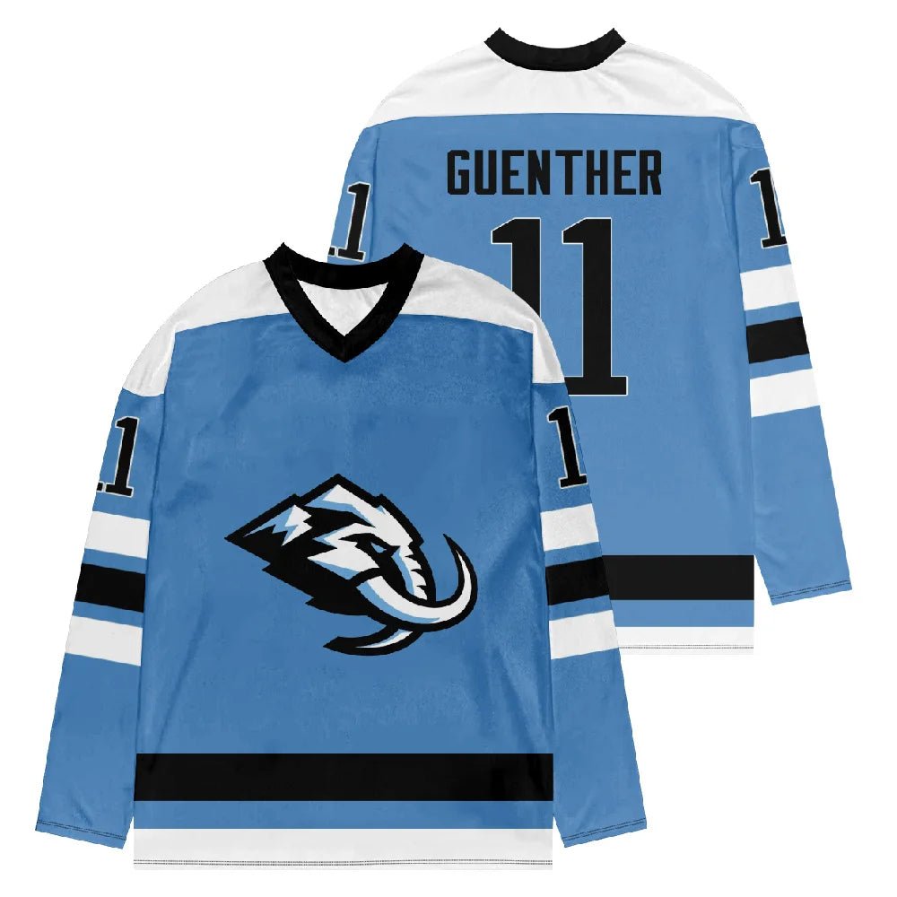 Utah Mammoth Hockey Jersey – V-Neck Long Sleeve Fan Shirt - Apparel & Accessories - lily supply