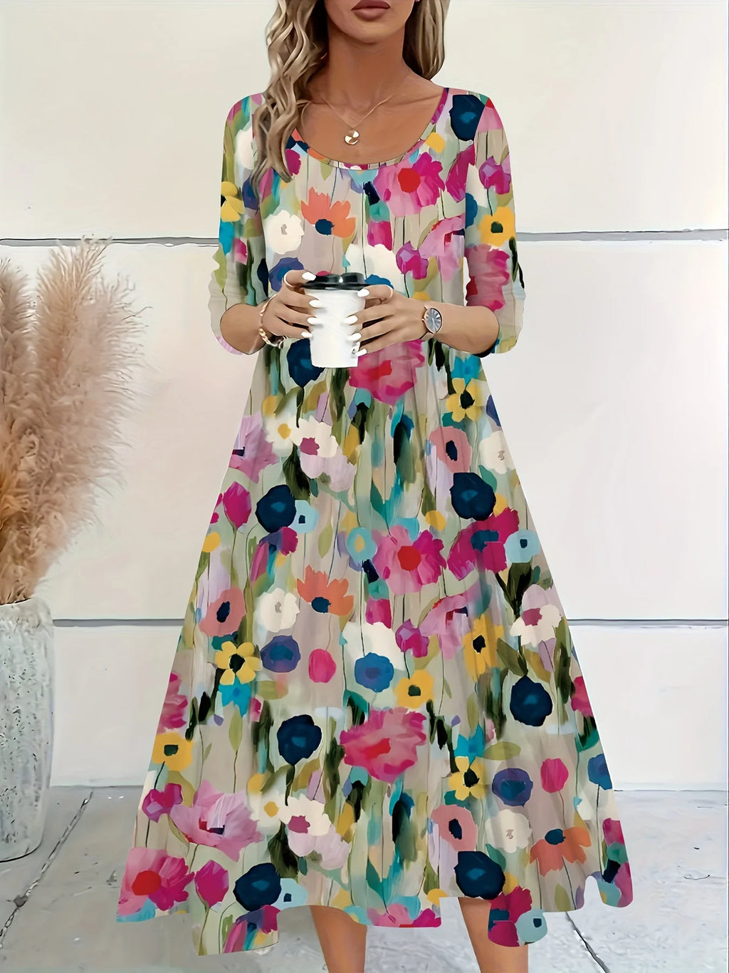 Women's Loose Casual Temperament Dress