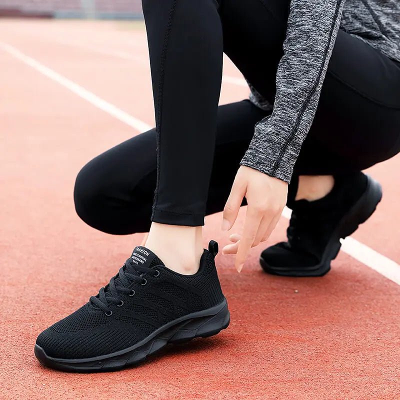 New Sneakers Women Casual Shoes Fashion Breathable Walking Mesh Flat Shoes Women 2024 Tenis Feminino White Ladies sports Shoes - lily supply