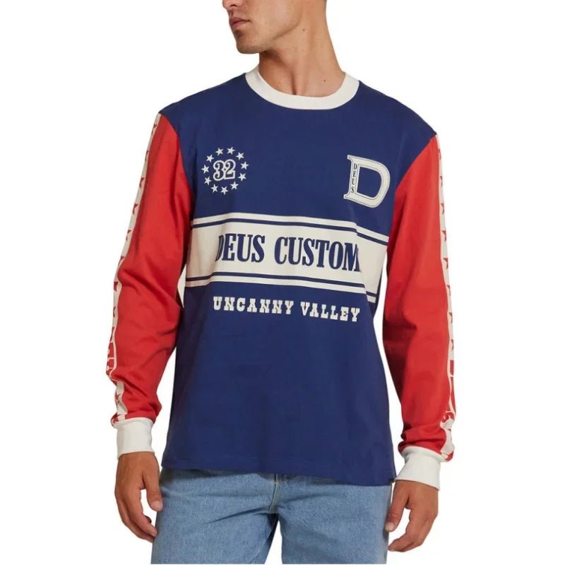 DEUS EX MACHINA Enduro Jersey – Long Sleeve Motocross Off - Road Riding Shirt - lily supply