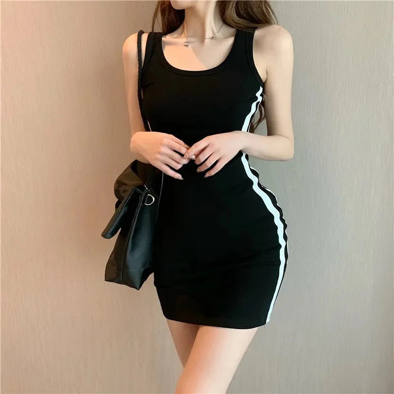 Women's Spaghetti Strap Sheath Dress