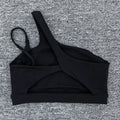 Women Shockproof Sport Bra Women's Beautiful Back Gym Sports Underwear Women Oblique Shoulder Straps Running Fitness Yoga Bra ﻿ - lily supply