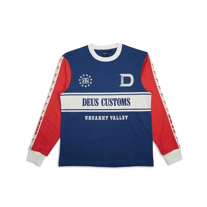 DEUS EX MACHINA Enduro Jersey – Long Sleeve Motocross Off - Road Riding Shirt - lily supply