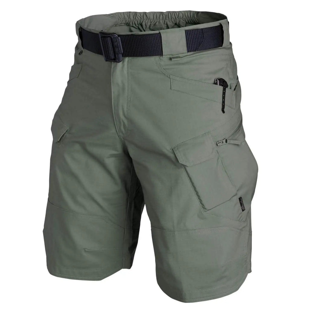 Men's Waterproof Cargo Tactical Shorts – Camo Outdoor Summer Shorts