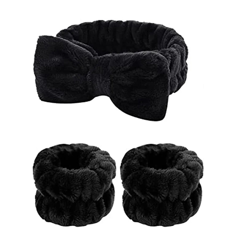 1/2/3PCS Face Wash Wristbands Headband Makeup Hair Care Headband Wash Headband for Washing Your Face Hair Bands for Women FD01 - lily supply